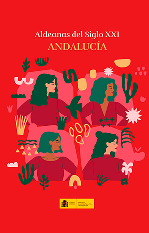 Aldeanas del siglo XXI (volúmenes de Castilla La-Mancha y de Andalucía) portada Aldeanas del siglo XXI