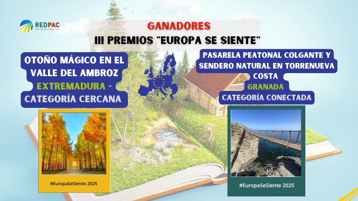 El concurso “Europa Se Siente” 2025 premia a dos proyectos rurales financiados con fondos FEADER