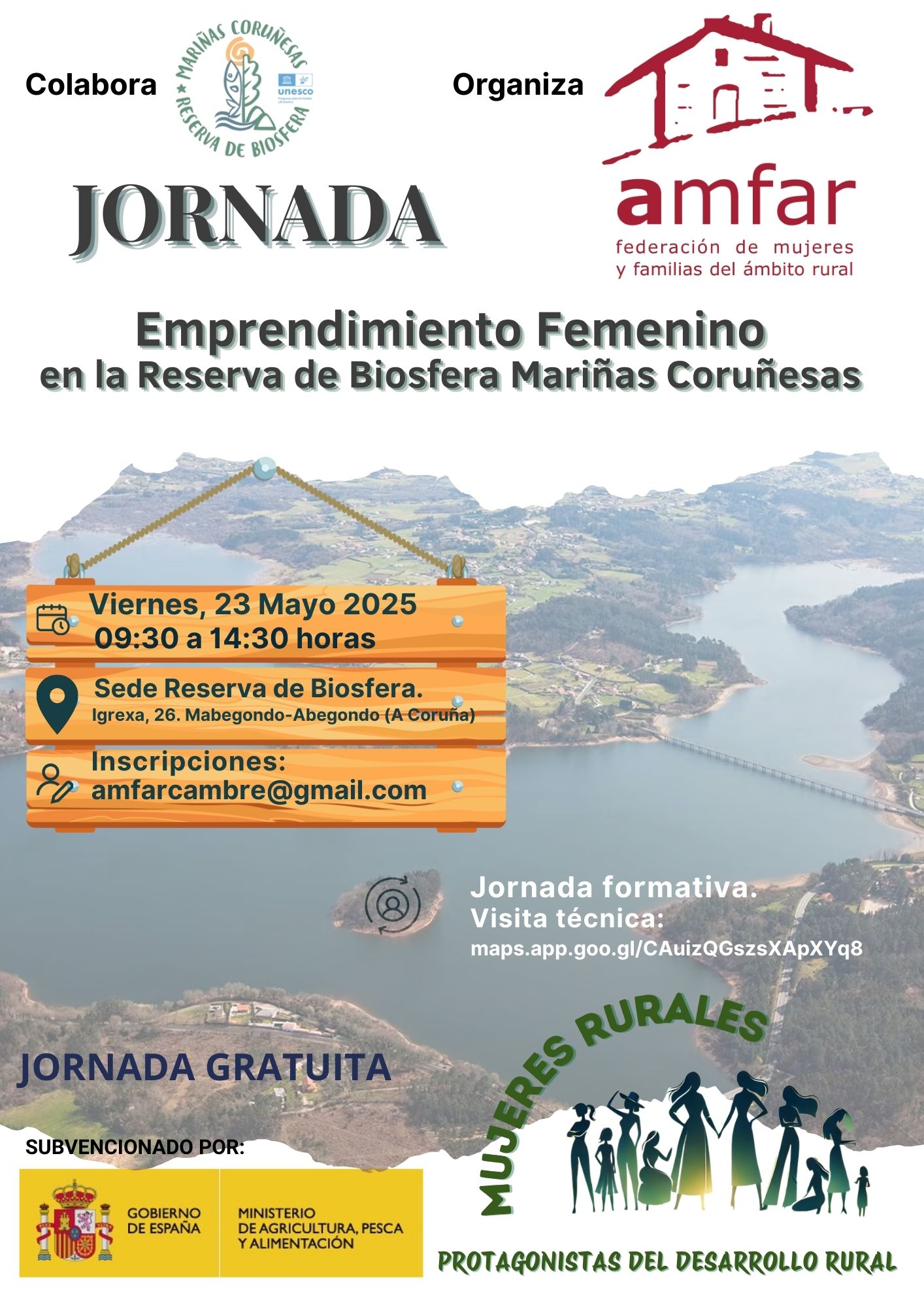 AMFAR DAY “WOMEN ENTREPRENEURSHIP IN THE MARIÑAS CORUÑESAS BIOSPHERE RESERVE”
