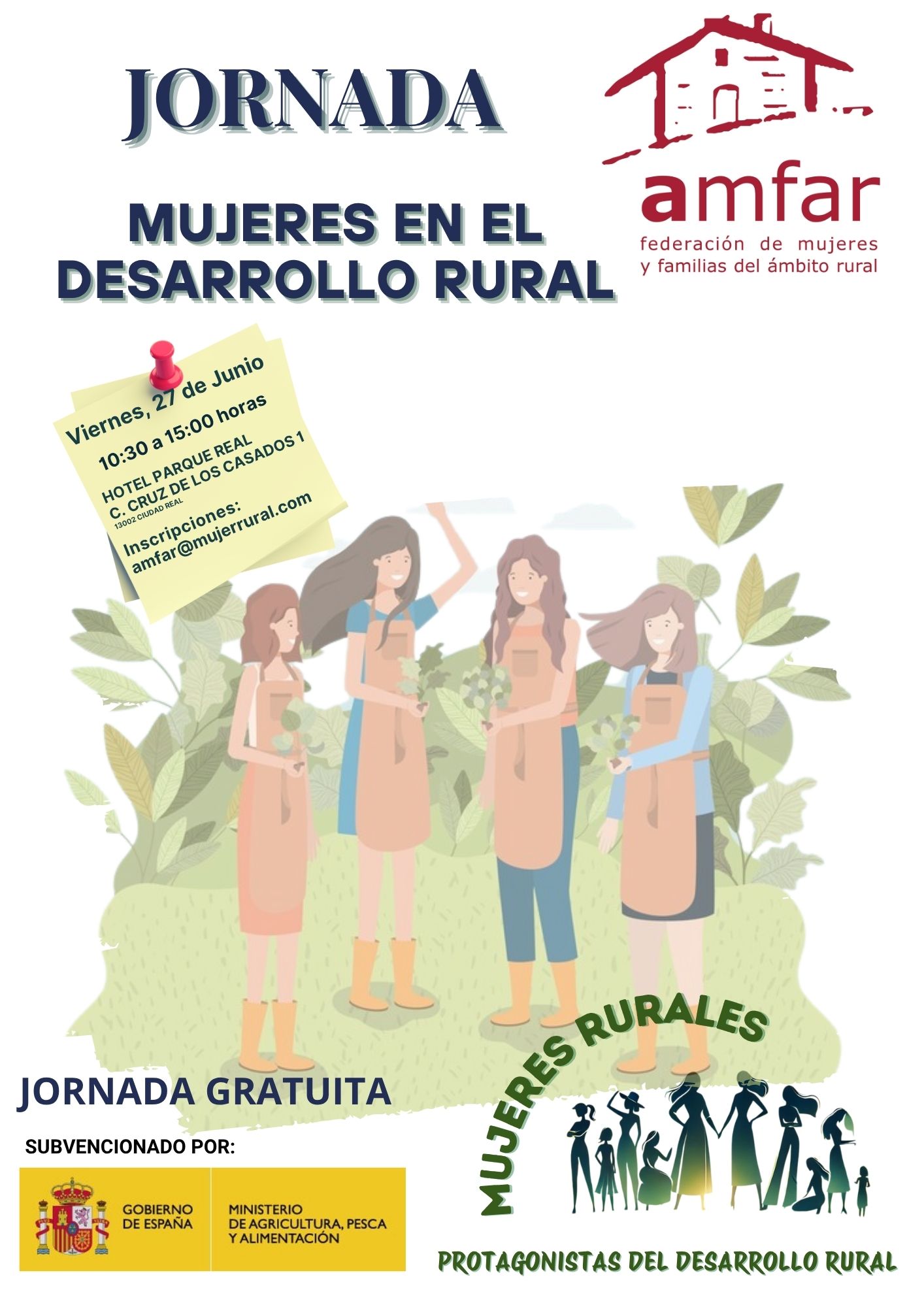 JORNADA AMFAR “MUJERES EN EL DESARROLLO RURAL"