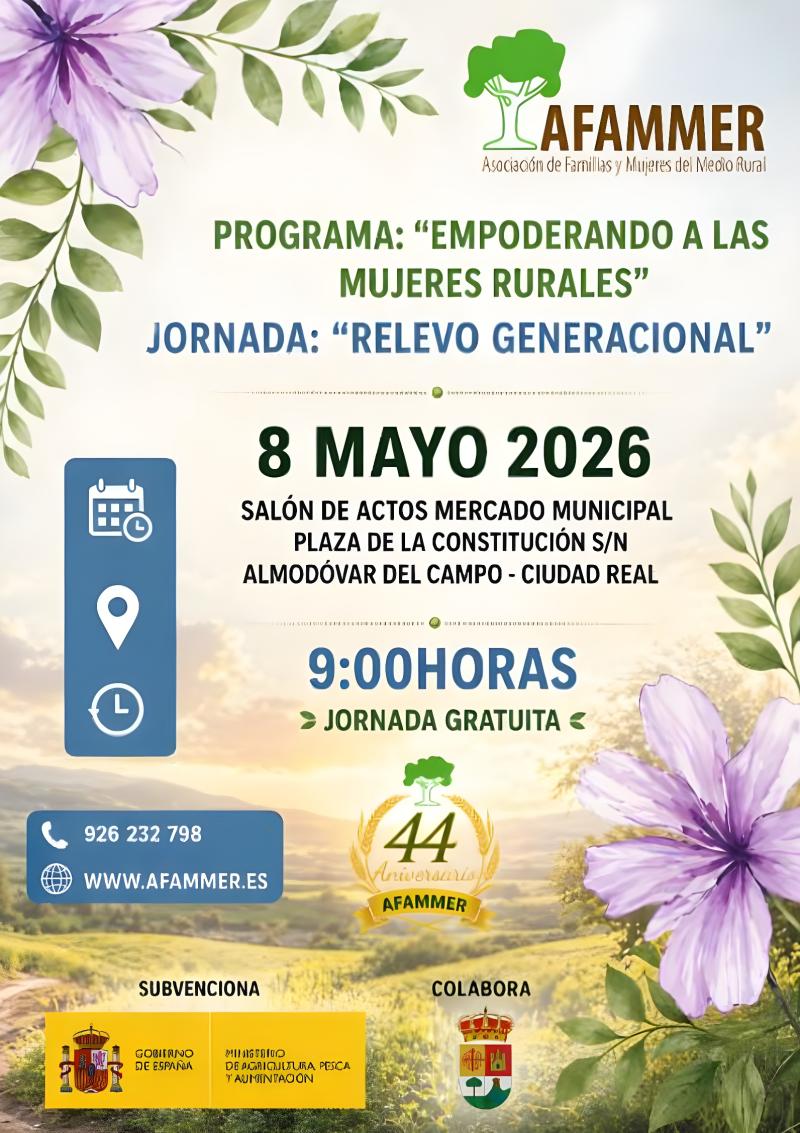 Jornada de AFAMMER en Almodóvar 2026