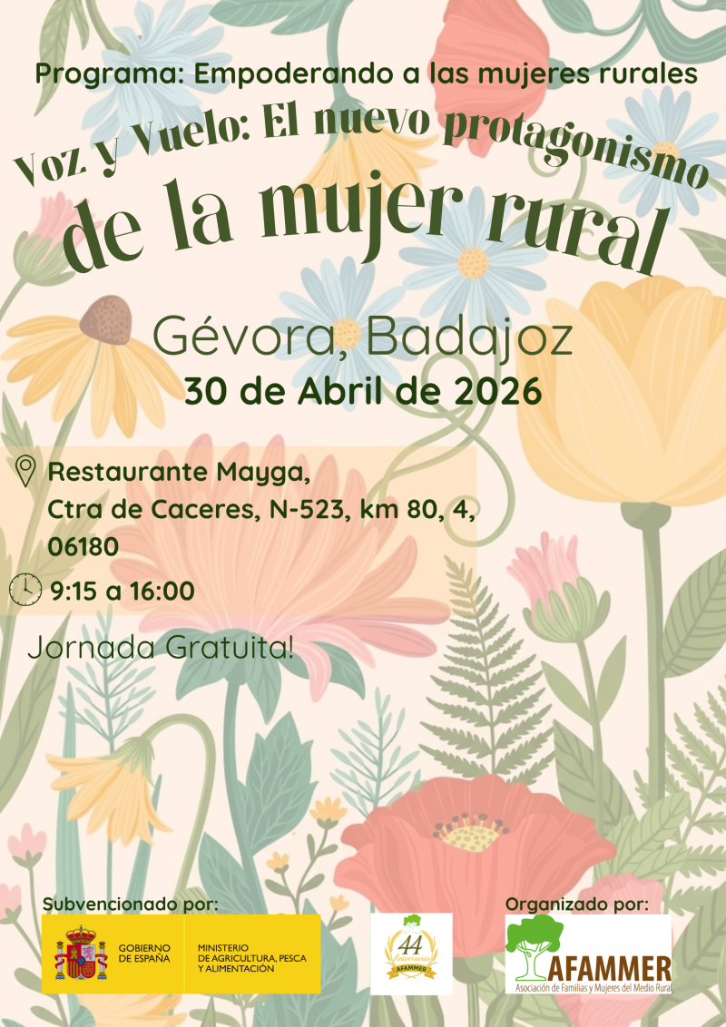 Jornada de AFAMMER en Gévora